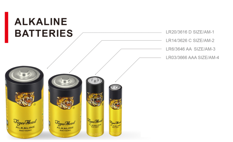 Alkaline Battery LR 20 LR14 LR6 LR03
